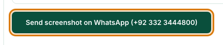 The Send screenshot on WhatsApp button